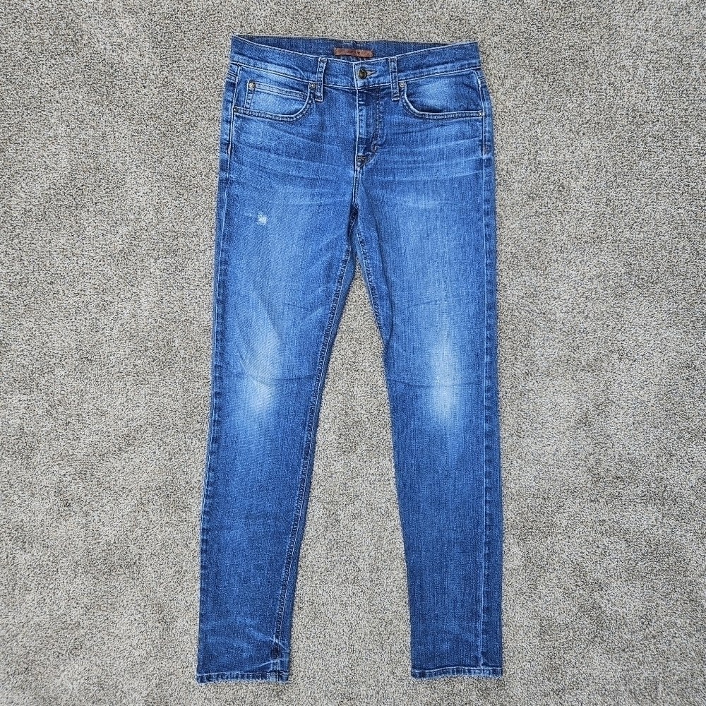 Joe's Jeans Slim Fit Bardo Jeans Denim Pants Medium Mid Low Rise Wash 32 Tall